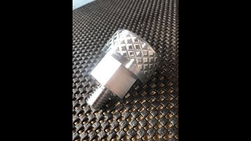 Knurling with CNC Mill
