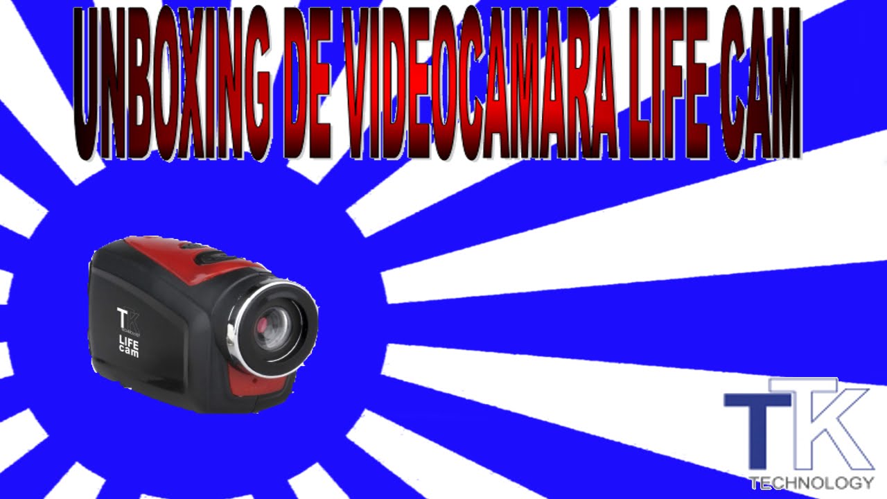 Pepino Ambiguo Fácil de comprender Unboxing-Videocamara TTK Technology LifeCam. - YouTube