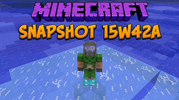Minecraft 1.9 Snapshot 15w42a Treasure Enchantments & Brewing Changes