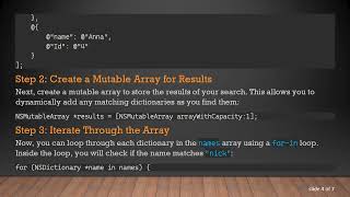 How to Easily Search for an Element in an Array using Objective-C