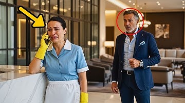 Miljonair speelde gast… en viel bijna om toen schoonmaakster 3 talen sprak aan de telefoon!