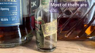 1935 James E. Pepper Antique Mini Bourbon Bottle Bottled in Bond