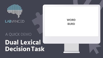 Dual Lexical Decision Task