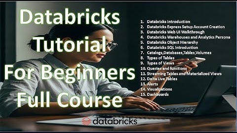 Databricks Tutorial For Beginners Full Course