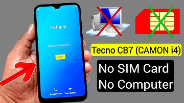 Tecno CB7 (CAMON i4) GOOGLE ACCOUNT/FRP LOCK BYPASS |Android 9.0 (Latest Trick 2021) |Without PC
