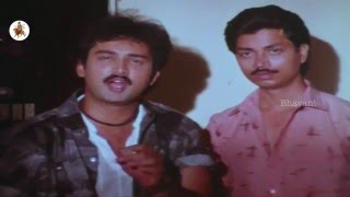 Suresh Helps Rajesh To Escape From Bhanu Chander Akari Kshanam Movie Scenes