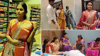எங்க வீட்டு கல்யாணத்துக்கு பட்டு புடவை Shopping..😄| Family Trip to Kanchipuram| Vennila Veedu Vlogs