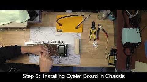 Trinity 5E3 Tweed Amp Build (Timelapse)