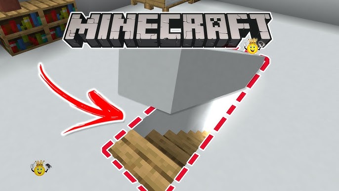Como fazer escada no Minecraft
