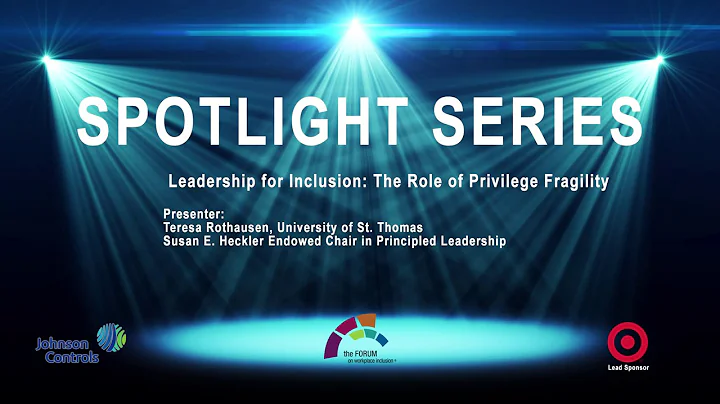 Spotlight 1C: Leadership for Inclusion - Teresa Ro...