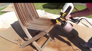 Wagner FLEXiO 585 - Spraying Outdoor Furniture