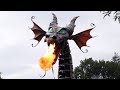 Maleficent Fire Breathing Dragon Cavalcade at Disneyland Paris, Halloween Festival 2021