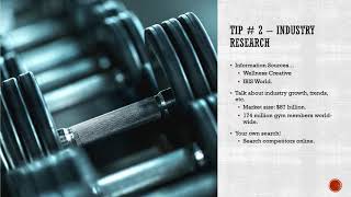 Information How to write a Fitness Center Business Plan by Dr. Paul Borosky, MBA. Business Plan Tips and Tricks. Update