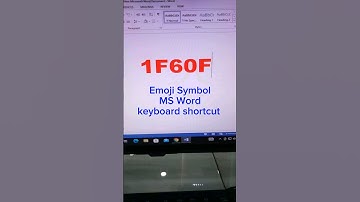 How create Emoji symbol ms word  keyboard shortcut magical tricks(ALT +X)#shortsvideo2023