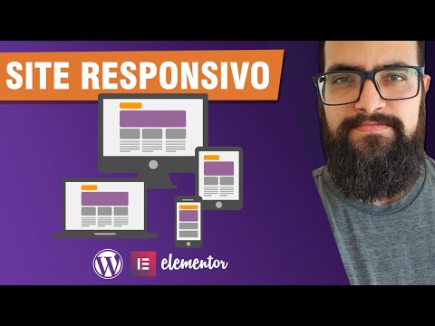 Como Criar um Site Responsivo Elementor Wordpress (Design Responsivo)