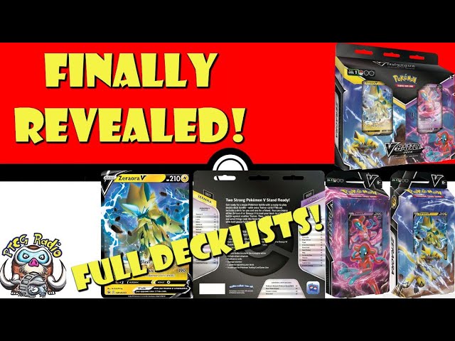 Deck Lists, Promos, and Contents Revealed for Zeraora / Deoxys V Battle  Decks 