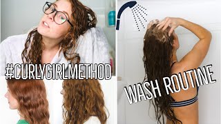 CURLY GIRL SHOWER ROUTINE, PRODUCTS + RESULTS