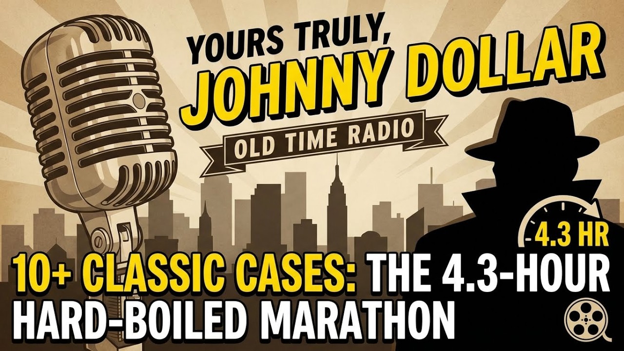 Yours Truly, Johnny Dollar | 10+ Classic Cases: The 4.3-Hour Hard-Boiled Marathon
