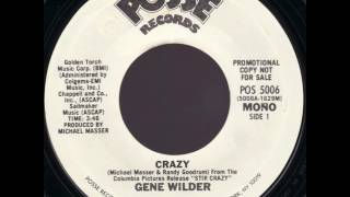 Gene Wilder - "Crazy" (excerpt from "Stir Crazy" opening titles) chords