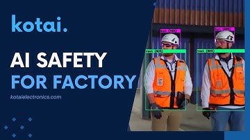 Safety Helmet & Vest/Jacket Detection Using CCTV Ai | Check  Safety Solution for Factories by Kotai