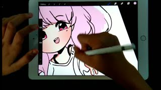 Procreate X Speedpaint - HOW I DRAW ON MY iPAD WITH PROCREATE