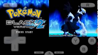 How to run Pkemon Black 2 in NDS Emulator: Android screenshot 5