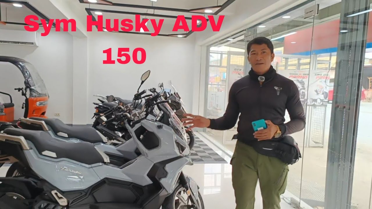 2025 Sym Husky ADV 150 motorcycle Short review @byahenifrank1015 