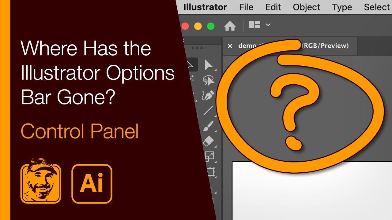 Where Has the Illustrator Options Bar Gone? (Control Panel) YouTube