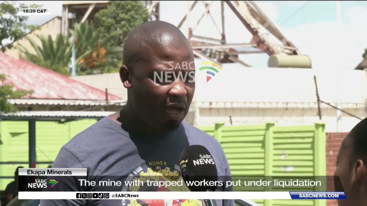 Ekapa Minerals | Mine with trapped workers put under liquidation