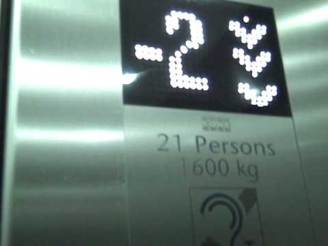 Kone Monospace Lift @ John Lewis in Cardiff.AVI