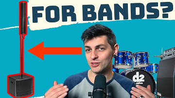 The BEST Column PA Speaker System for Bands? DB Technologies ES802 and ES503!