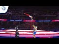 Marcus frandsen den  2018 artistic gymnastics europeans qualification high bar