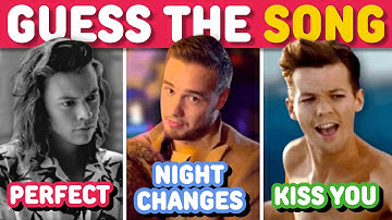 GUESS THE ONE DIRECTION IN 1 SECOND 🤩 No Singles | Music Quiz