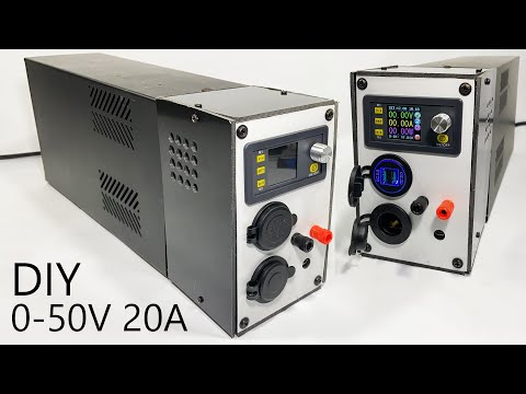 How To Make 0-50V 20A Adjustable Bench Power Supply | RIDEN® DPS5020