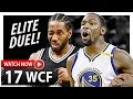Kawhi Leonard vs Kevin Durant WCF Game 1 Duel Highlights (2017 Playoffs) Spurs vs Warriors - EPIC!