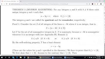 Number Theory - Divisibility