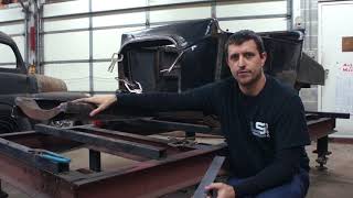 Sectioning Hot Rod Frame Rails- Ford Free T - Ep. 13