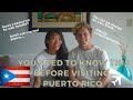 Watch this video before visiting Puerto Rico as a tourist | Travel Guide 2021