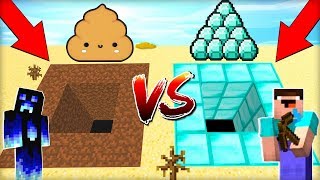 Vybere Si Noob Páchnoucí Díru Nebo Diamantovou V Minecraftu ? Noob Trolling