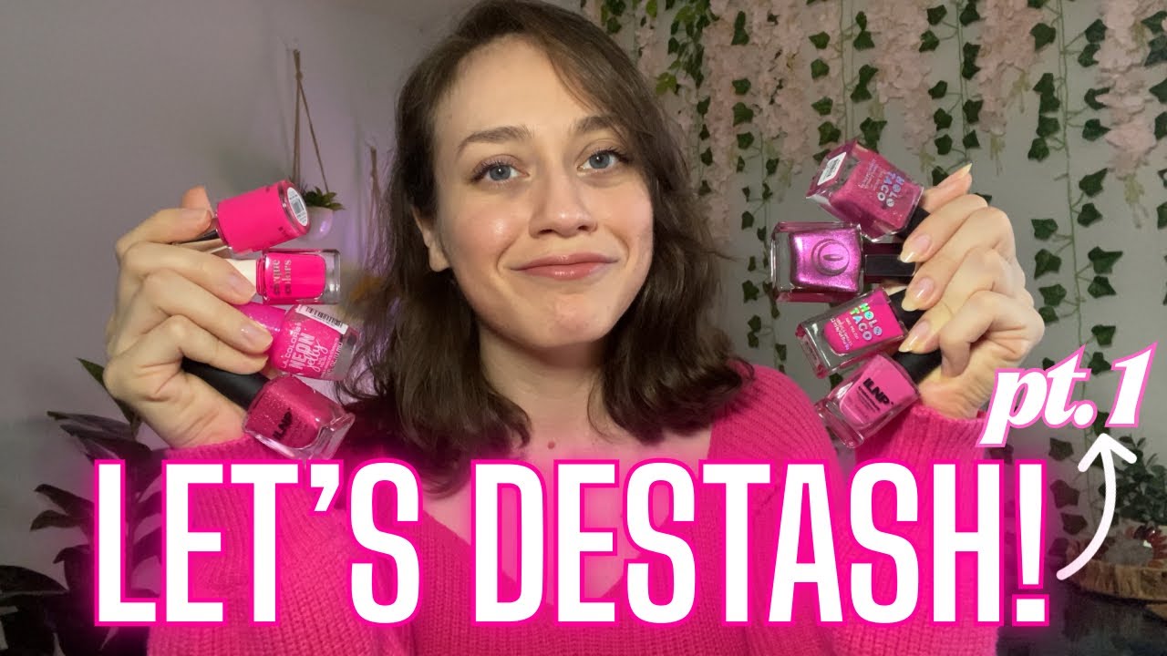 Part 1 of Parting with my PINKS 😣 (an attempt was made) | Destash Series