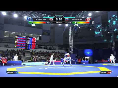 202 Round of 32 F 49kg JPN OKAMOTO Ruka RUS ANGELOVA Alisa PGM