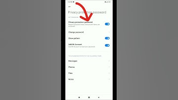 How to Disable Privacy Protection Password l #shorts #universetech #encryptedcommunication #ytshorts