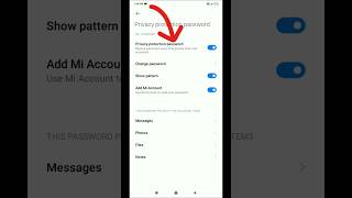 Famous How to Disable Privacy Protection Password l #shorts #universetech #encryptedcommunication #ytshorts Wealth