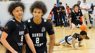Pierre Rondo Jr., Tyson Darko and Rondo Academy vs Twelve Time at Jr. EYBL Session one screenshot 1