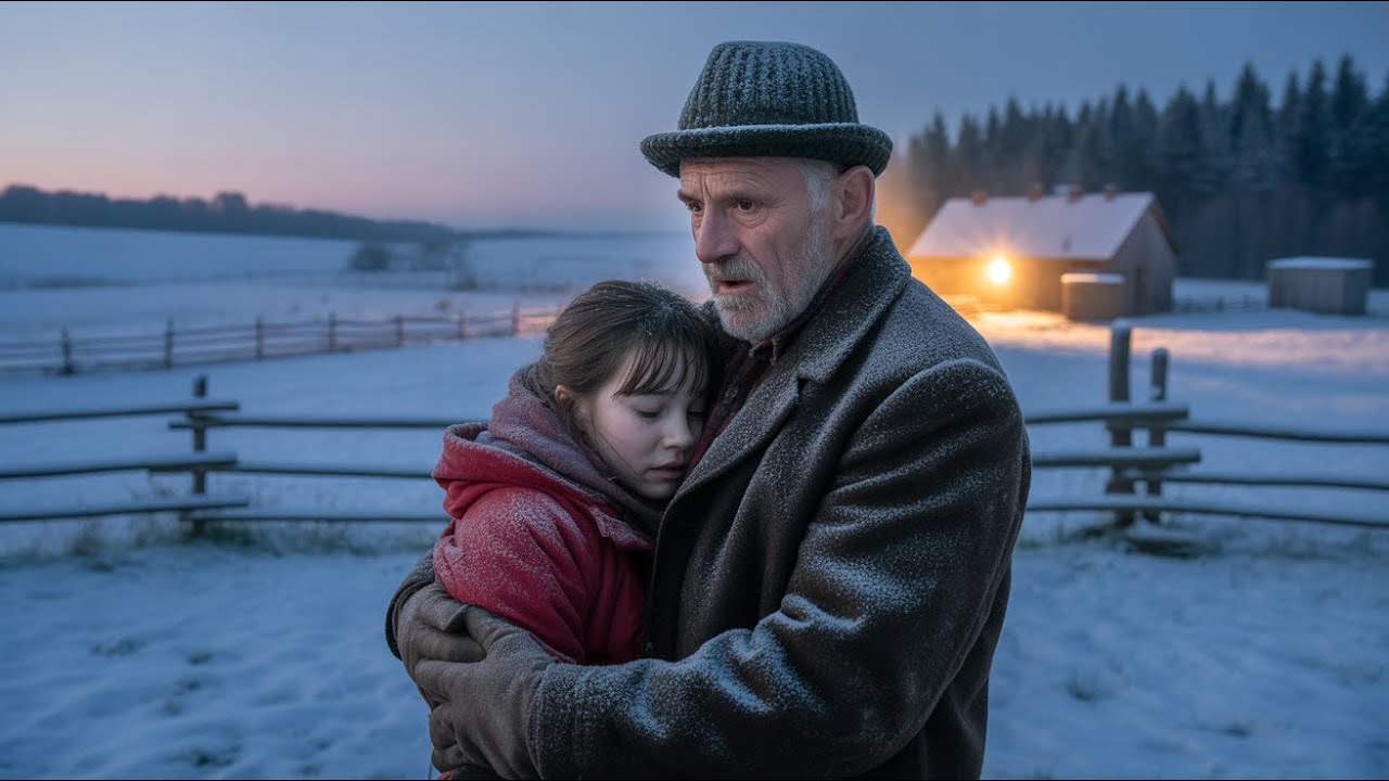 W Wigilię rolnik znalazł zmarzniętą dziewczynkę… i odkrył, że to była jego wnuczka