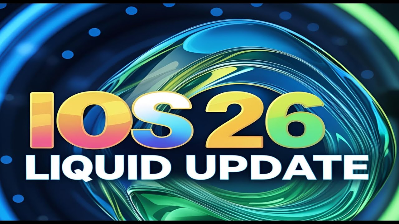 iOS 26's Liquid Glass: Apple's Bold New Look! - YouTube