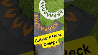 Amazing Cutwork Neck Cutting Technique Explained |gale Ke design 2026 #sewing #neckdesign #easy