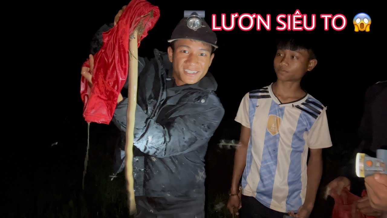 MỘT ĐÊM MƯA Y ĐIÊU CÙNG TEAM ĐI BắT ẾCH |