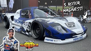 !! EXCLUSIVE !! Mad Mike's 787D - World's First 5 Rotor || Official Unveiling & Revving Action!