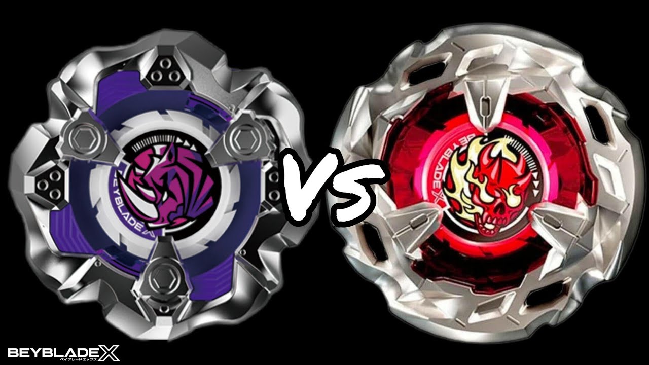 Beyblade X - Rhino Horn 5-80Q vs Scythe Incendio 4-60T (+14)